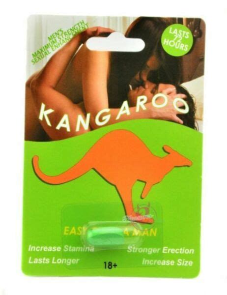 Kangaroo Pill For Him Easy To Be A Man Sexual Enhancer For Sale Online Ebay