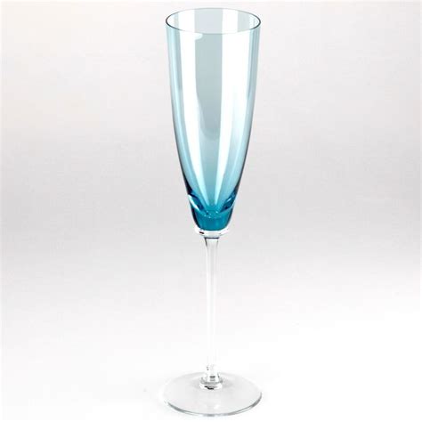 Sektglas Champagnerglas Cm Kuppa Blau T Rkis Hellblau Glas Reuse