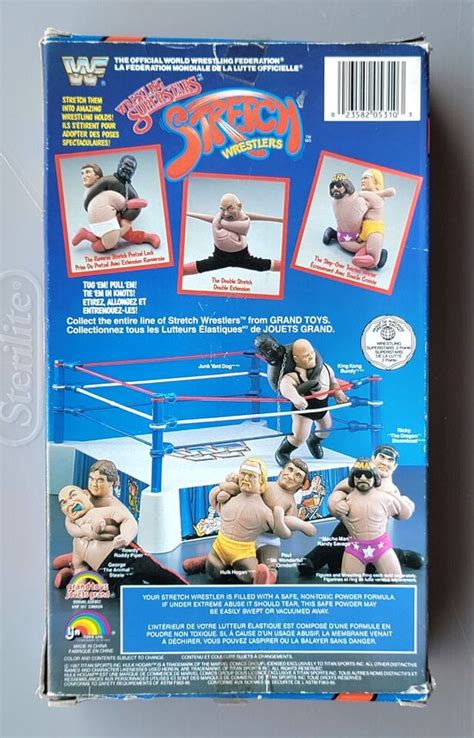 Wwf Ljn Hasbro Wrestling Superstars Hulk Hogan Stretch Wrestling Figure