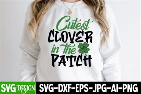 Cutest Clover In The Patch SVG Cut File Graphic By Ranacreative51