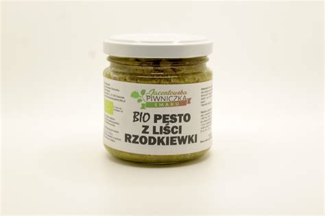 Pesto Z Li Ci Rzodkiewki Bio Jacentowska Piwniczka