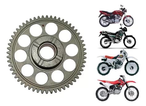 Engrenagem Colar Partida Crf Cbx Strada Nx E Xr Frete Gr Tis