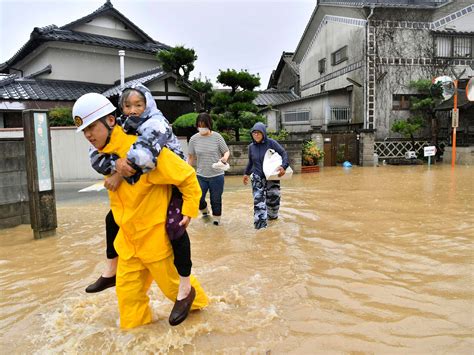 Japan Floods Dozens Dead And Many Missing As Record Rainfall Sparks