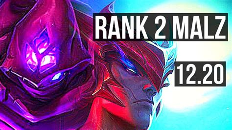 Malz Vs Yone Mid Rank Malz M Mastery Games