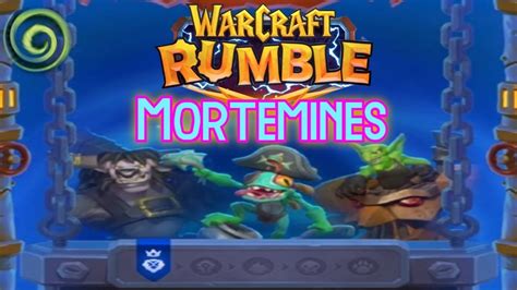 Warcraft Rumble Mortemines Donjon Gameplay Youtube