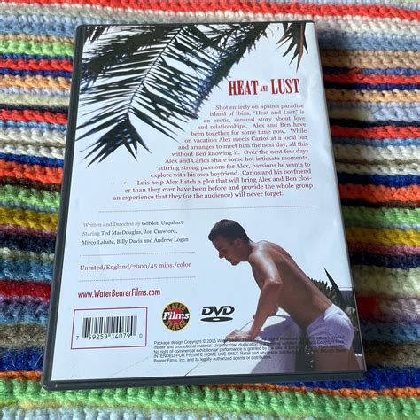 Heat And Lust Dvd 2000 Rare Gay Interest Water Bearer Films