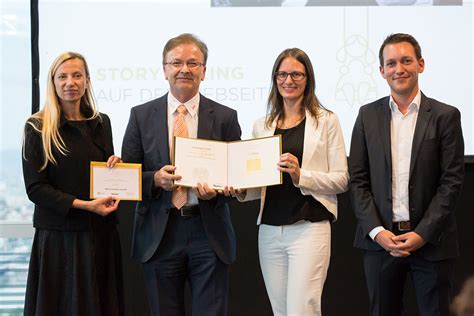 3 Platz beim Staatspreis für Familie Beruf