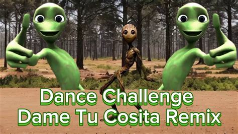 Dame Tu Cosita Ai Powered Dance Challenge Groot Dance Dame Tu Cosita