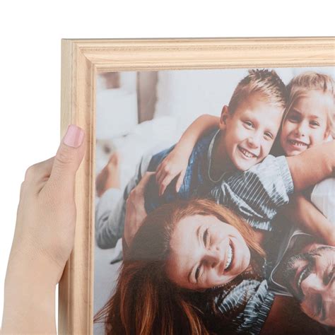 Arttoframes 16 X 24 Clear Stain Picture Frame 16x24 Inch White Wood