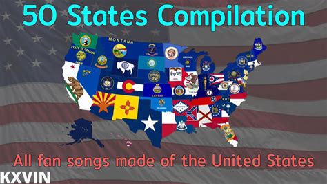 Top 10 Largest States In The USA Fan Song By Kxvin 55 OFF