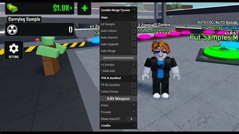 Zombie Merge Tycoon Script Inf Money And More YouTube