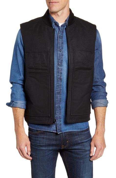 Filson Waxed Work Vest Nordstrom