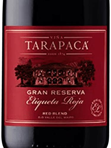 Tarapac Gran Reserva Etiqueta Roja Red Blend Vivino Us