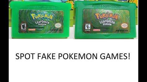 How To Spot Fake Pokemon Games Youtube