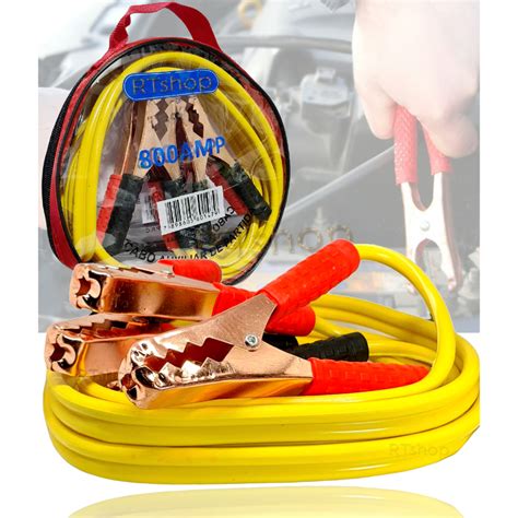Cabo Chupeta De Carro - Cabo Chupeta De Carro Para Carga Bateria 800a 2,50 Metros | Shopee Brasil