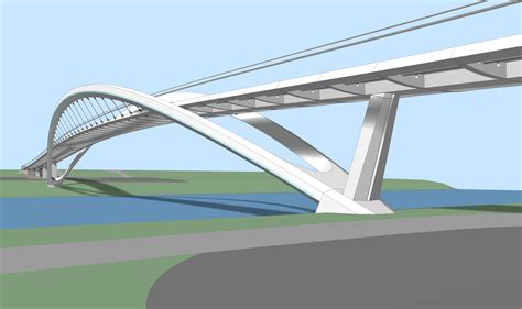 CONCEPT Pod pietonal peste Prut la UNGHENI Știri din regiunea Ungheni