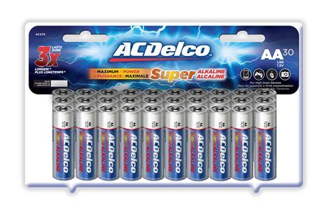 Acdelco Ac Super Alkaline Aa Battery Pack At Sutherlands