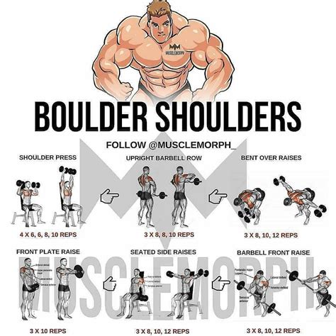 BOULDER SHOULDER WORKOUT EXERCISES YOUR BODY WORKOUT EXERCISES Gym