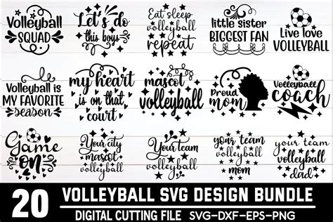 Volleyball Svg Design Bundle Graphic By Salimhossain38 · Creative Fabrica