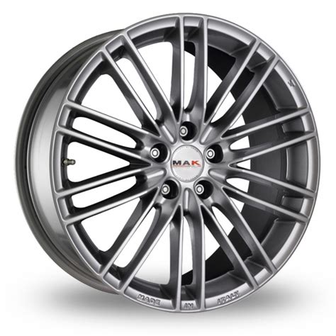 MAK Rapide Hyper Silver 18 Alloy Wheels Wheelbase