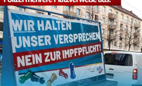 Platzverweise F R Kfz Mit Anh Nger Afd Kreisverband Dresden