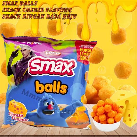 Jual Smax Balls Snack Cheese Flavour Snack Ringan Rasa Keju 40gr