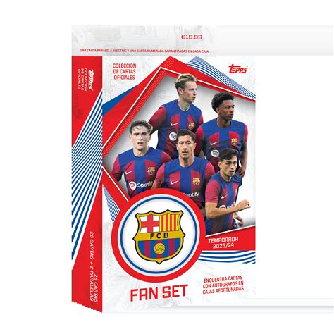 Comprar 2023 24 Topps FC Barcelona Fan Set Mono De Juegos