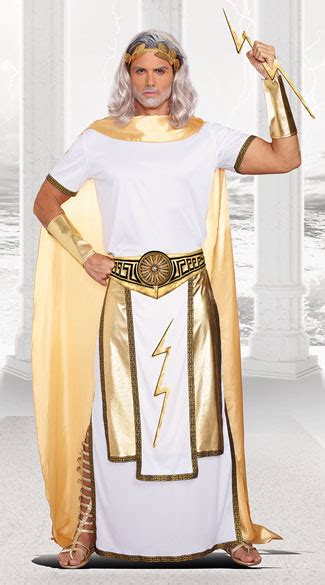 Mens Zeus Costume Zeus Costume Greek God Costume Mens Greek God