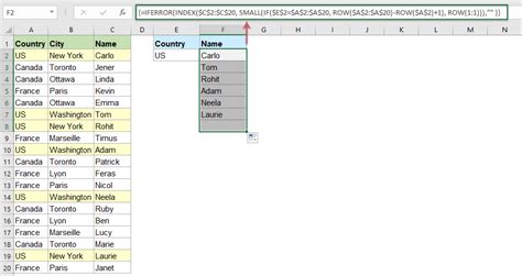 Vlookup And Return Multiple Values Based On One Or Multiple Criteria