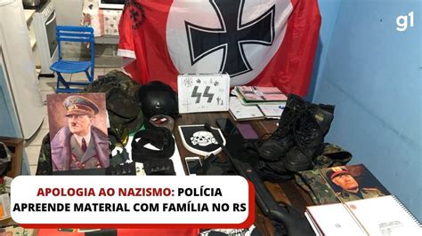 V Deo Pol Cia Apreende Material De Apologia Ao Nazismo Fam Lia No