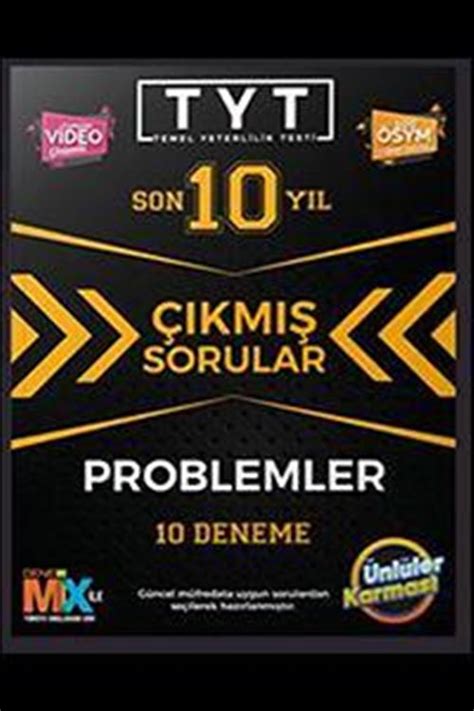 Nl Ler Karmas Tyt Problemler Km Sorular T Pk Bas M Deneme