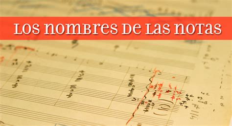 Los Nombres De Las Notas Musicales Un Recorrido Por Su Historia