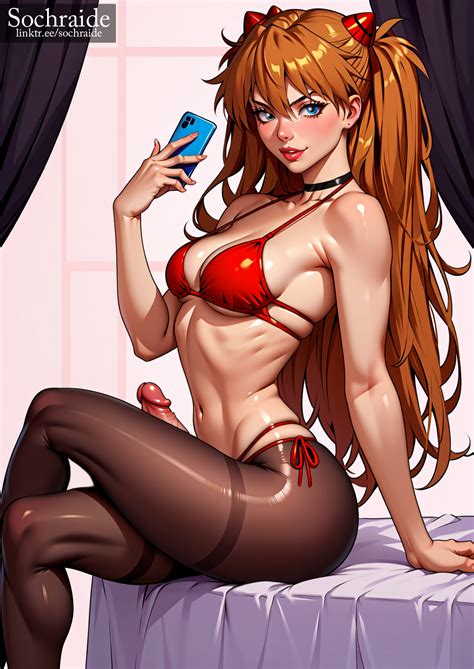 Rule 34 Ai Generated Asuka Langley Sohryu Balls Blue Eyes Clothed