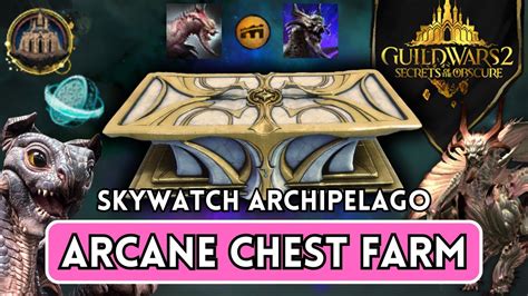 Greater Arcane Chest Farm Locations In Skywatch Archipelago Guild