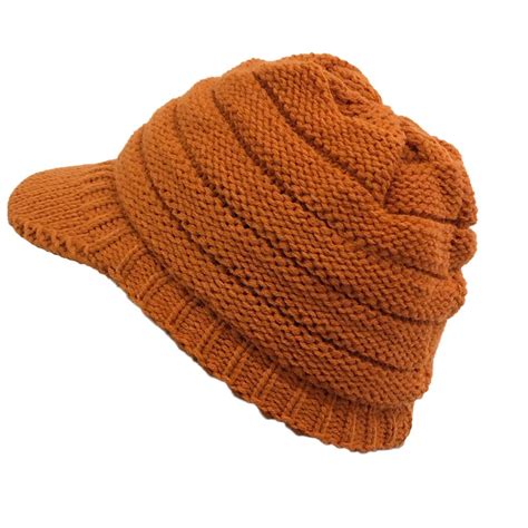 Rpvati Warm Oversized Chunky Soft Oversized Ribbed Slouchy Knit Hat