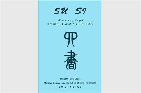 Apa Nama Kitab Konghucu Ujian