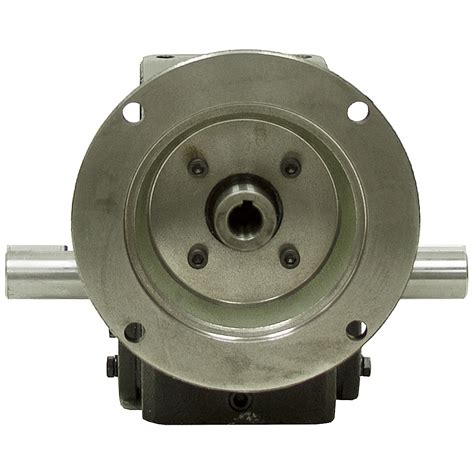 Right Angle Cast Iron Worm Gear Reducer Hp C Dual Output