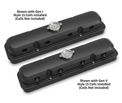 Holley Piece Ls Pontiac Style Valve Covers