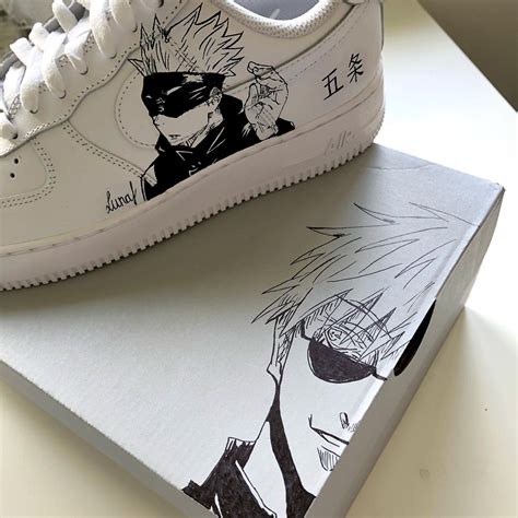 Jujutsu Kaisen Air Force Custom Custom Sneakers Diy Custom Shoes