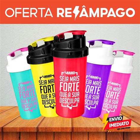 Coqueteleira Garrafa De Academia Shaker 700 Ml Araki Suplementos