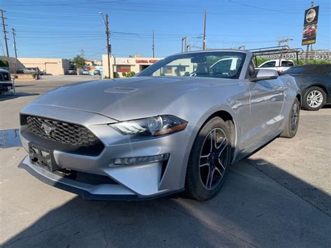 2019 Ford Mustang Ecoboost Premium 2dr Convertible Best Buy Quality Cars In Bellflower Ca