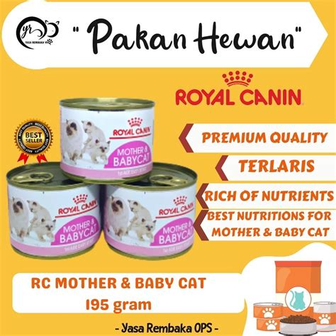 Jual ROYAL CANIN MOTHER BABY CAT 195gr Makanan Basah Kucing