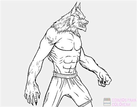 ᐈ Dibujos de hombres lobos 1000Para decorar Hoy Dibujos para Colorear