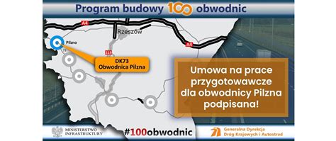 Ruszają prace projektowe obwodnicy Pilzna Ministerstwo Infrastruktury