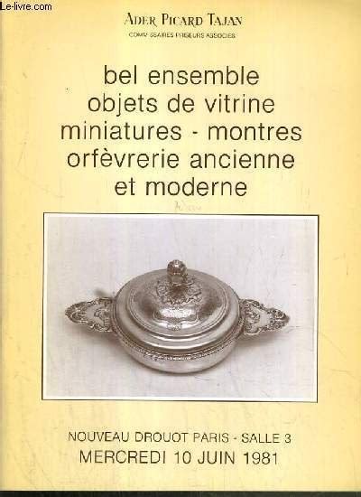 Catalogue De Vente Aux Encheres Nouveau Drouot Bel Ensemble D