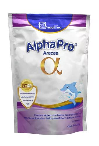 Fórmula Infantil Em Pó Nucitec Alphapro Aracae En Sacola De 1 De 400g