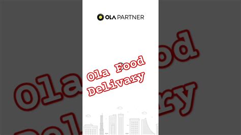 Ola Food Delivery Hydrabad Olafood Delivery Bike Live