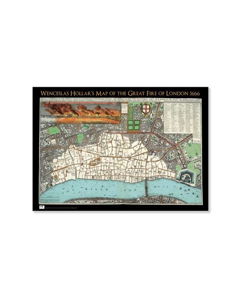 Great Fire Of London Map – Westcare Education Supply Shop