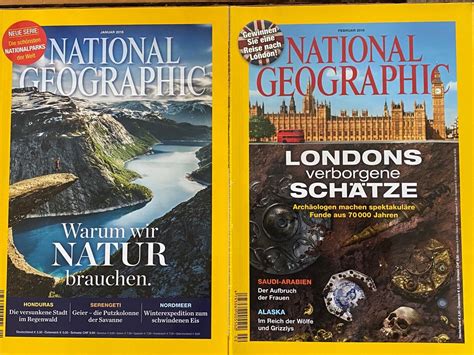 NATIONAL GEOGRAPHIC Magazin Jahrgang 2016 12 Hefte EBay