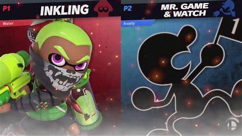 BlaccGod Inkling Vs Frosty G W Winners Round 2 Smash Fight Club